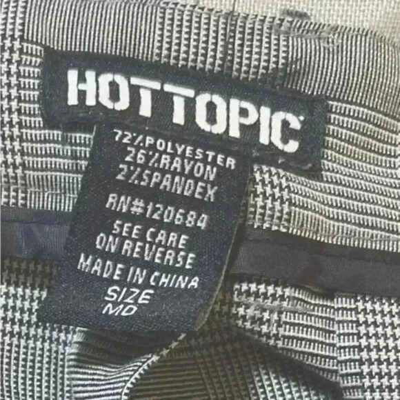 Hot Topic Skool Guirl‎ Plaid Mini Skirt w/Pockets Size Medium - Picture 6 of 6